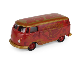 VOLKSWAGEN Type 2 Panel Van *Chinese Zodiac (2026) Year of the Horse*, red / gold