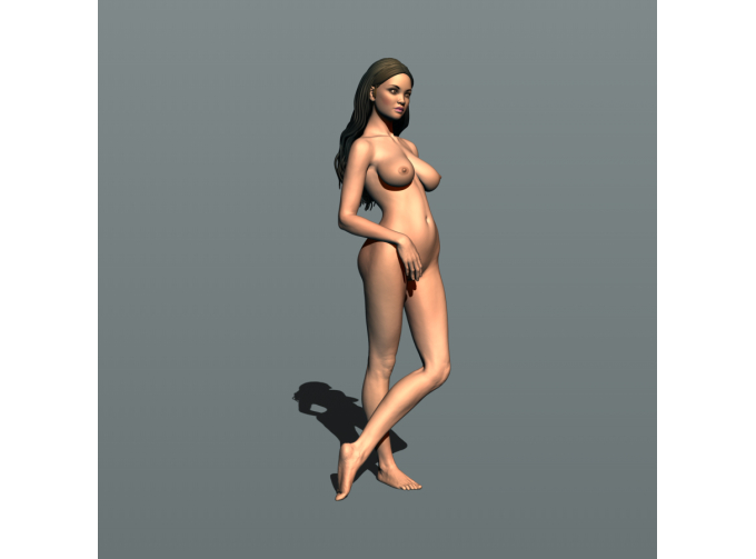 Фигурка Обнаженка 5, окрашенная