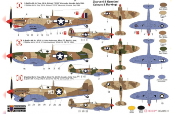 Сборная модель Spitfire Mk.Vc Trop "USAAF over Corsica"