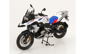 BMW R 1250 GS Rally Style, white blue red black