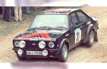 FORD Escort Mk II RS1800 - #31 K.SHINOZUKA/B.HARRIS - RALLYE DE PORTUGAL - VINHO DO PORTO (1981)