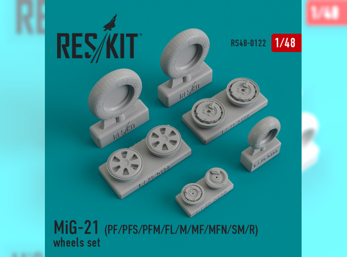 Колеса для MiG-21 (PF/PFS/FL/M/СЧ/НБН/SM/R)