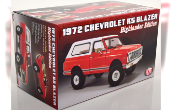 CHEVROLET K5 Blazer Highlander Edition (1972), red white