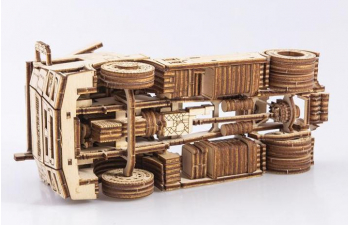 Сборная модель Камский грузовик 5490 седельный тягач (клей в комплекте)