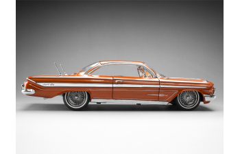 CHEVROLET Impala Cabriolet Hard top Lowrider (1961), orange