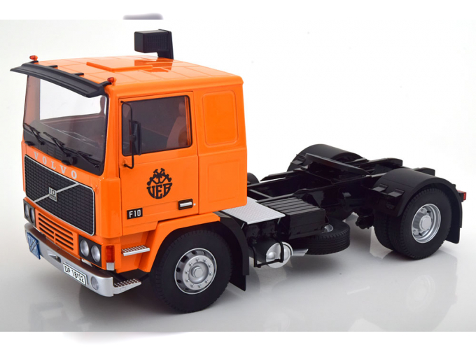 VOLVO F10 (1977), orange/schwarz