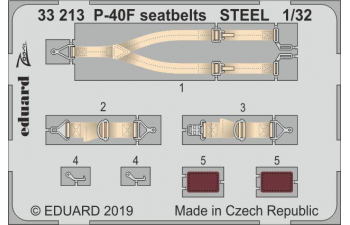 Полный набор фототравления для P-40F