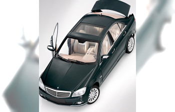 MERCEDES-BENZ C-Klasse Saloon Elegance W204 (2007), green periclaz