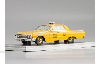 CHEVROLET Biscayne NYC Taxi (1963), yellow