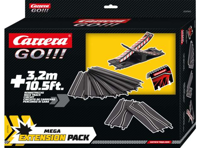 Набор дополнительных элементов трассы для гоночных треков Extension Pack - Mega