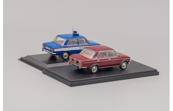 Набор из 2 моделей ВАЗ-2103 "Жигули" (1972-1973) и LADA 1300 Verejna Bezpecnost