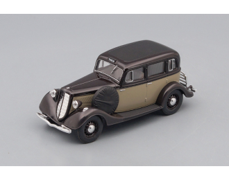 Горький М1 такси, темно-коричневый с серым