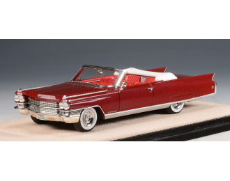 CADILLAC ELDORADO BIARRITZ CABRIOLET OPEN 1963 - RED