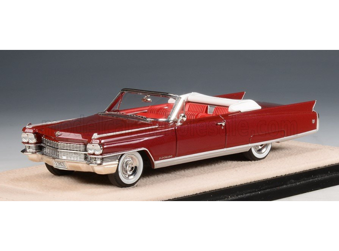 CADILLAC ELDORADO BIARRITZ CABRIOLET OPEN 1963 - RED