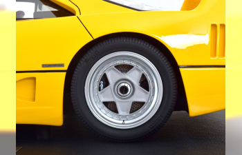 FERRARI F40 High End Resin Model (1987), yellow