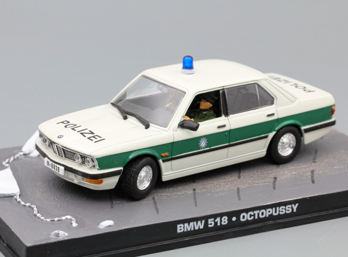 BMW 5-series E28 POLIZEI полиция из фильма Octopussy, white