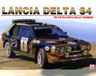 Сборная модель Lancia Delta S4 '86 Catalunya Rally Winner