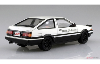 Сборная модель Initial D Fujiwara Takumi AE86 Trueno Project D Ver.