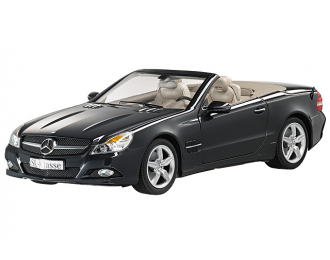 MERCEDES-BENZ SL-Class Roadster R230 (2008), black obsidian