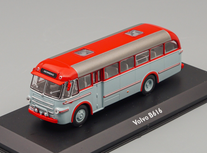 VOLVO B616, light blue / red