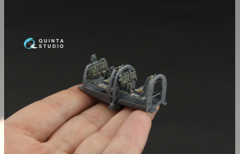 3D Декаль интерьера кабины A6M2-K (Eduard)