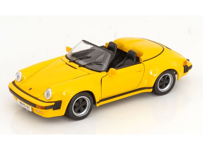 PORSCHE 911 Speedster (1989), yellow