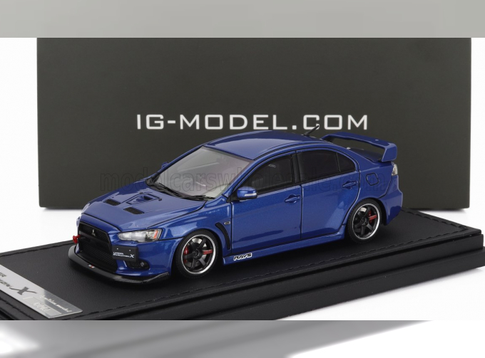 MITSUBISHI Lancer Evolution X (cz4a) (2014), Blue Met