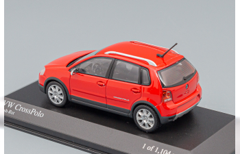 VOLKSWAGEN Cross Polo (2006), red