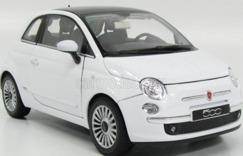 FIAT NUOVA 500 (2007), white