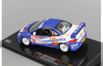 PEUGEOT 307 WRC #2 P.Henry-M.Lombard Winner Rally CEVENNES 2007 (France), blue