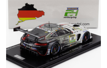 MERCEDES-BENZ Amg Gt3 Team Getspeed №130 24h Nurburgring (2024) M.engel - J.gounon - F.schiller - A.christodoulou, White Grey Red