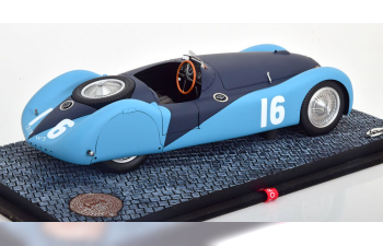 BUGATTI F1 Type 57s 45 №16 A.c.f. Gp (1937) Jean Pierre Wimille, 2 Tone Matt Blue