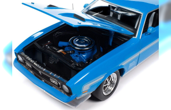 FORD Mustang Mach 1 (1972), blue silver