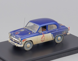 МОСКВИЧ 407, синий / белый