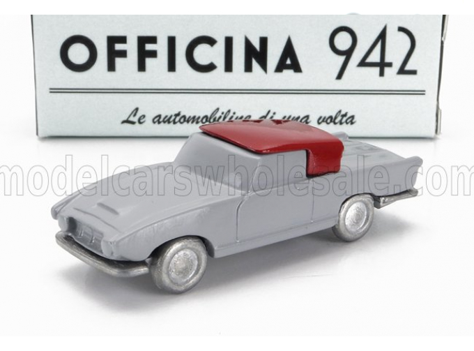 FIAT 1200 Coupe Carrozzeria Ghia (1958), Grey Red