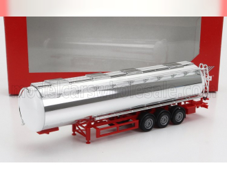 TRAILER Trailer Tanker For Truck - Rimorchio, Chrome Red