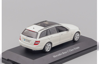 MERCEDES-BENZ C-Klasse T-Modell Avantgarde (S204), white calcite