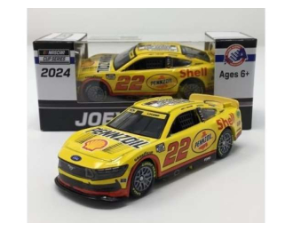 Ford Mustang #22 Joey Logano *Pennzoil*, yellow/red 2024