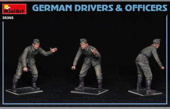 Сборная модель German Drivers & Officers