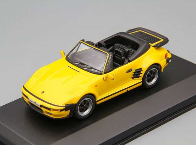 PORSCHE 911 Carrera Flat Nose Cabrio (1989), yellow