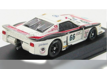 LANCIA Beta Montecarlo N 66 24h Le Mans 1982 Lamerle - Olivar - Castellano, White