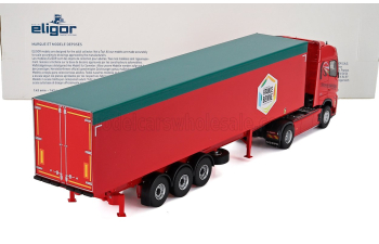 VOLVO Fh Aero 540 Truck Cassone Ribaltabile Naveau Transports (2024), Red