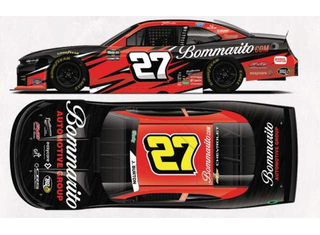 CHEVROLET #27 Jeb Burton *Bommarito Automotive Groep*, black/red 2026