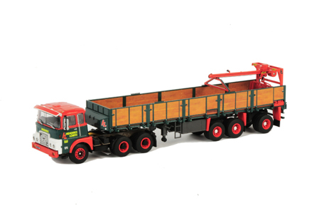 FTF F Serie Brick Trailer (3 axle) Hendriks Lobith, Premium Line 1:50, красный