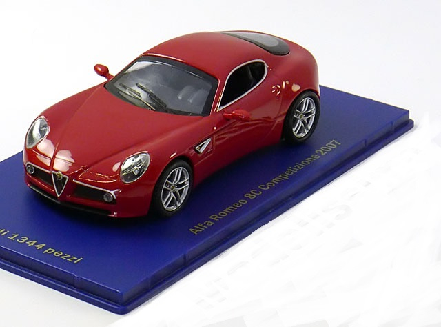 ALFA ROMEO 8C Competizione (2007), red