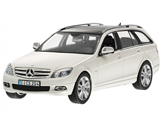 MERCEDES-BENZ C-Klasse T-Modell Avantgarde (S204), white calcite