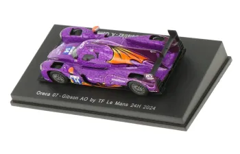 ORECA 07 Gibson #14 Le Mans 24H  P.J. Hyett, Louis Delétraz i Alex Quinn (2024), purple 