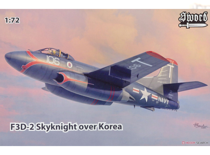 Сборная модель F3D-2 Skyknight (VF-11 / VMF(N)-513)