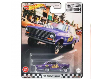 CHEVROLET Nova 1963, purple