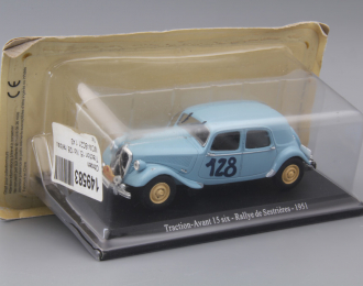 CITROEN Traction Avant 15 six - Rallye de Sestrieres (1957), blue